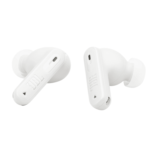 JBL Tune Beam 2 - White - True Wireless Noise Cancelling Earbuds - Detailshot 3
